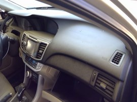 2014 HONDA ACCORD, TAN, EX-L, 2.4L, AT,   A25106
